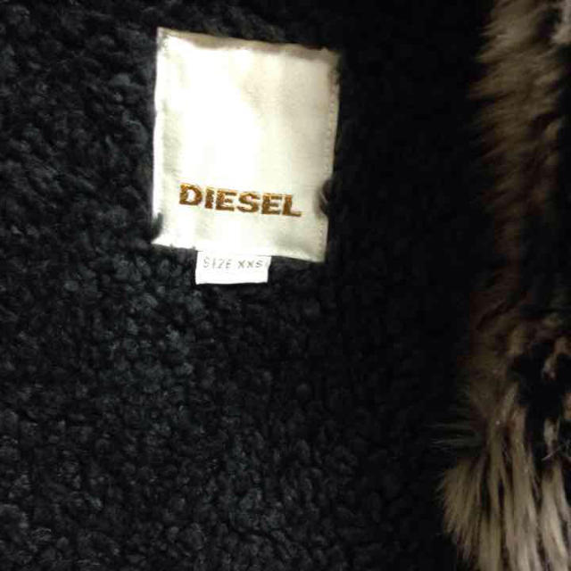 DIESEL(ディーゼル)のボアジャケット xxs レディースのジャケット/アウター(毛皮/ファーコート)の商品写真