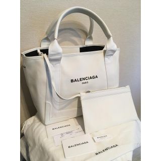 バレンシアガ(Balenciaga)の【新品未使用】BALENCIAGA バレンシアガ ネイビーカバ Sサイズ(トートバッグ)