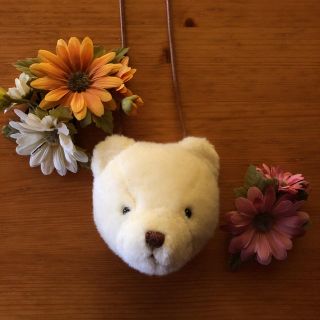 ピンクハウス(PINK HOUSE)のくまちゃんポシェット🧸ホワイト🌼(ポシェット)