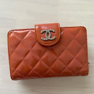 シャネル(CHANEL)のCHANEL エナメル財布(財布)