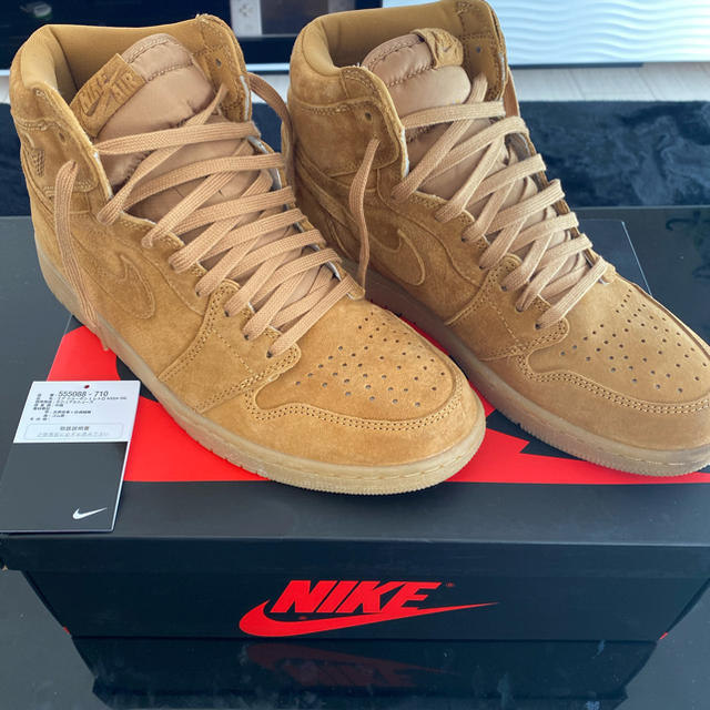 NIKE Air Jordan 1 Retro High Wheat aj1