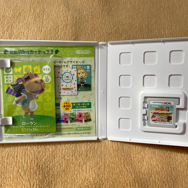 ニンテンドー3DS(ニンテンドー3DS)のNintendo 「どうぶつの森 ハッピーホームデザイナー」 エンタメ/ホビーのゲームソフト/ゲーム機本体(携帯用ゲームソフト)の商品写真