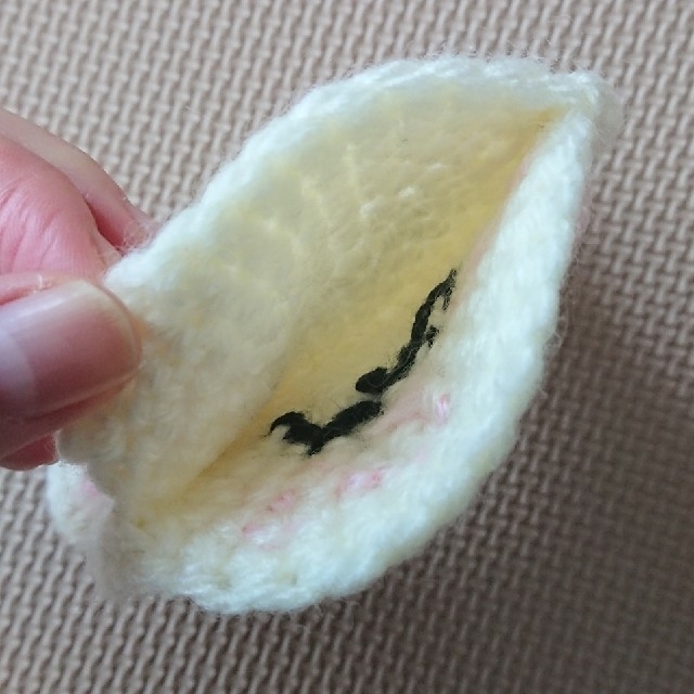 タワシ うさぎ ハンドメイド ハンドメイドの生活雑貨(キッチン小物)の商品写真