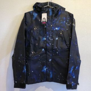 エックスガール マウンテンパーカー ナイロンジャケット 宇宙 M