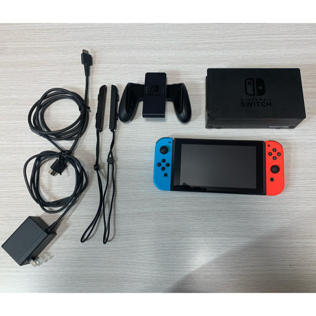 Nintendo Switch 新型 ネオンゲームソフト/ゲーム機本体