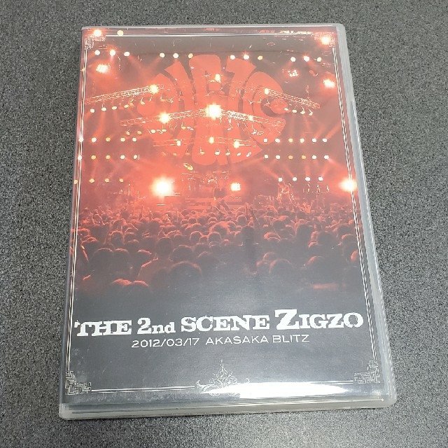 THE 2nd SCENE ZIGZO 会場限定DVD エンタメ/ホビーのCD(ポップス/ロック(邦楽))の商品写真