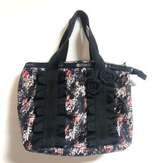 レスポートサック(LeSportsac)の❤️レスポートサック ❤️フリル✨コサージュ付き 2way バッグ(ショルダーバッグ)