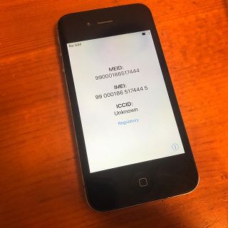 アイフォーン(iPhone)のiPhone 4s A1387 ジャンク(スマートフォン本体)