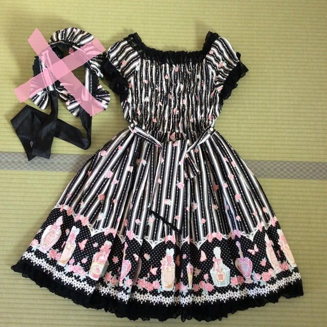 Angelic Pretty ローズトワレ ワンピースのみ 黒 www.krzysztofbialy.com