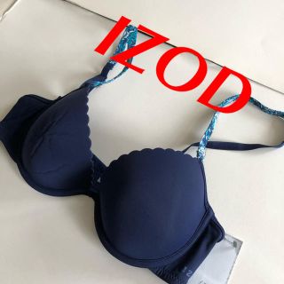 IZOD ブラジャー 下着 未使用  75B ネイビー 可愛い(ブラ)