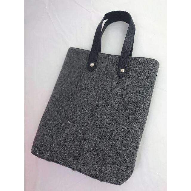 専用 エルメス アメダバPM ウール×レザー トートバッグ 独創的