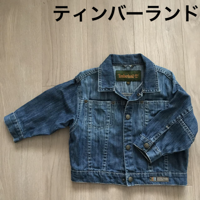 Timberland(ティンバーランド)のティンバーランド Gジャン デニムジャケット キッズ/ベビー/マタニティのキッズ服男の子用(90cm~)(ジャケット/上着)の商品写真