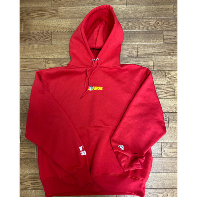 【Lサイズ】FR2 パーカー　RED XLARGE コラボ