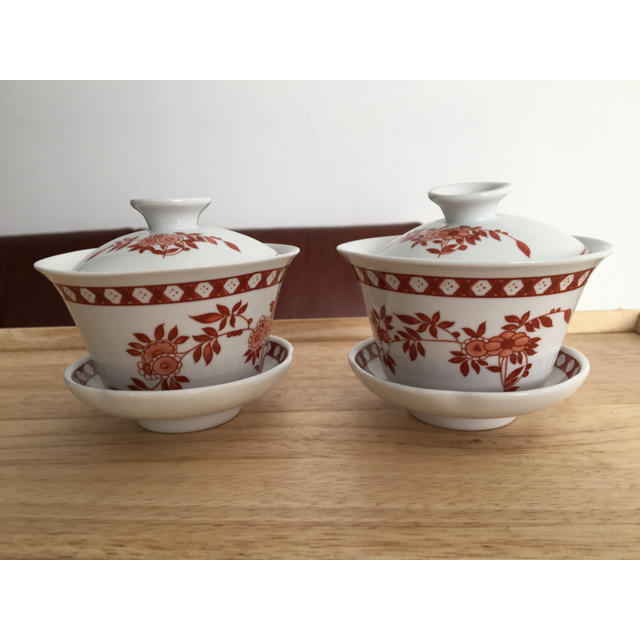 香港 ペニンシュラ 茶器 食器 新品 2個セット 中国茶 - 食器