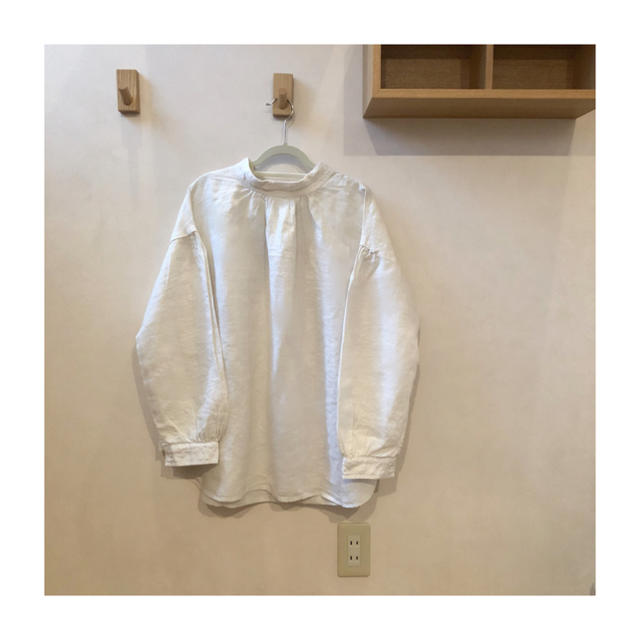 nest robe リネンモックネック2wayブラウス