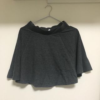 エイチアンドエム(H&M)のH&M グレー テニススカート(ミニスカート)