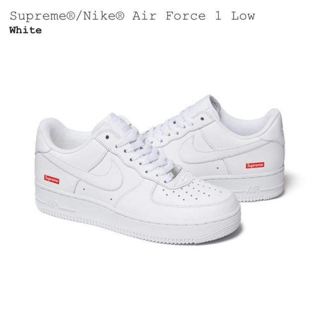 supreme air force 1靴/シューズ