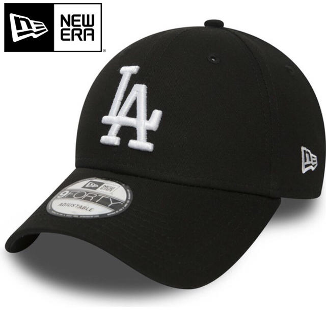 NEW ERA(ニューエラー)のニューエラ キャップ LA ドジャース ブラック 黒 メンズの帽子(キャップ)の商品写真