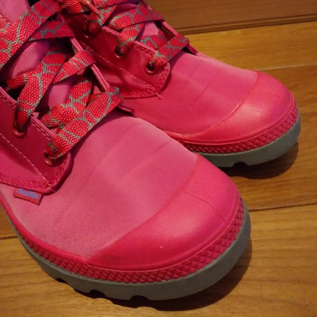 PALLADIUM(パラディウム)のPALLADIUM WATERPROOF 23.5cm ピンク レディースの靴/シューズ(スニーカー)の商品写真