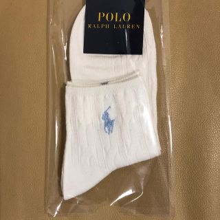 ポロラルフローレン(POLO RALPH LAUREN)の【ららりぃ様専用】新品　女性　ポロラルフローレン　白ショートソックス(ソックス)