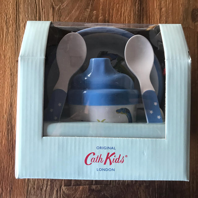 Cath Kidston(キャスキッドソン)のGW中お値下げ　新品未使用品　キャスキッドソン食器 キッズ/ベビー/マタニティの授乳/お食事用品(離乳食器セット)の商品写真