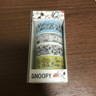 スヌーピー(SNOOPY)のスヌーピー　マスキングテープ　白(テープ/マスキングテープ)
