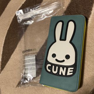 キューン(CUNE)のCUNE オンラインリミテッド パッチワークうさぎ長財布(長財布)