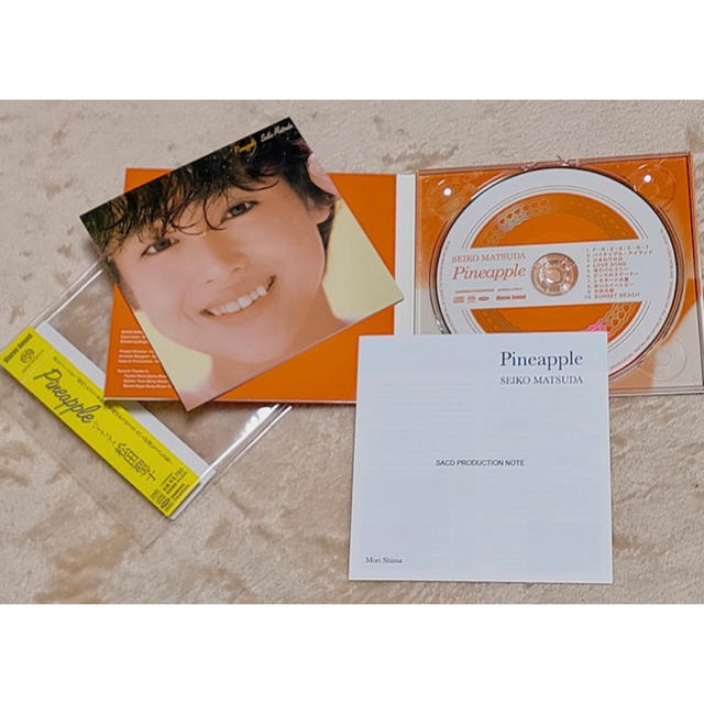 【廃盤/美品】SACD/CD 松田聖子 Pineapple 完全限定生産 エンタメ/ホビーのCD(ポップス/ロック(邦楽))の商品写真