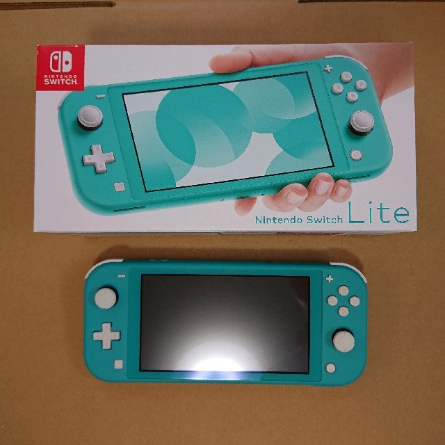 ★美品、保証あり★Nintendo Switch Lite ターコイズ携帯用ゲーム機本体