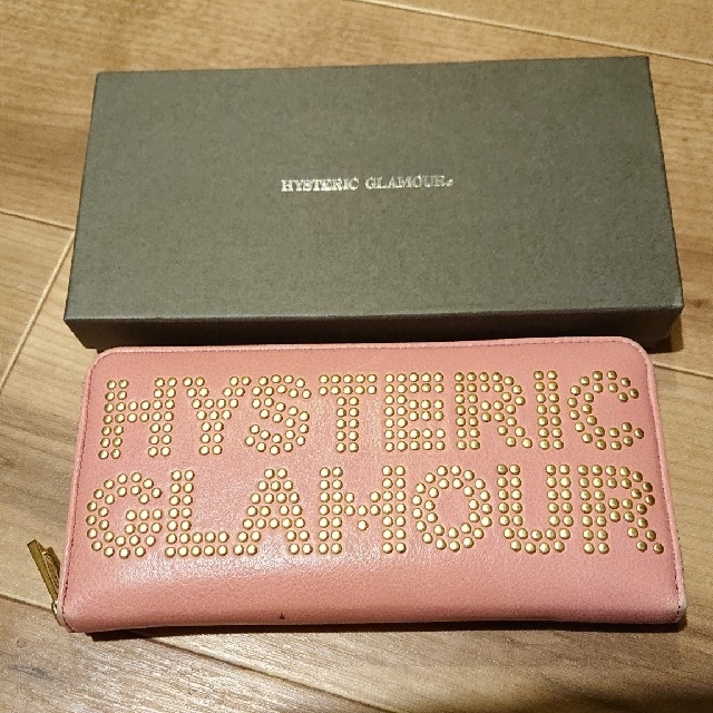 美品♥️HYSTERIC GLAMOUR ヒステリックグラマー 長財布 ピンク 海外