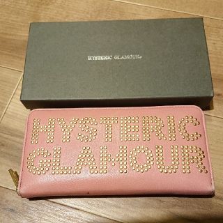 ヒステリックグラマー(HYSTERIC GLAMOUR)の美品♥️HYSTERIC GLAMOUR ヒステリックグラマー 長財布 ピンク(財布)