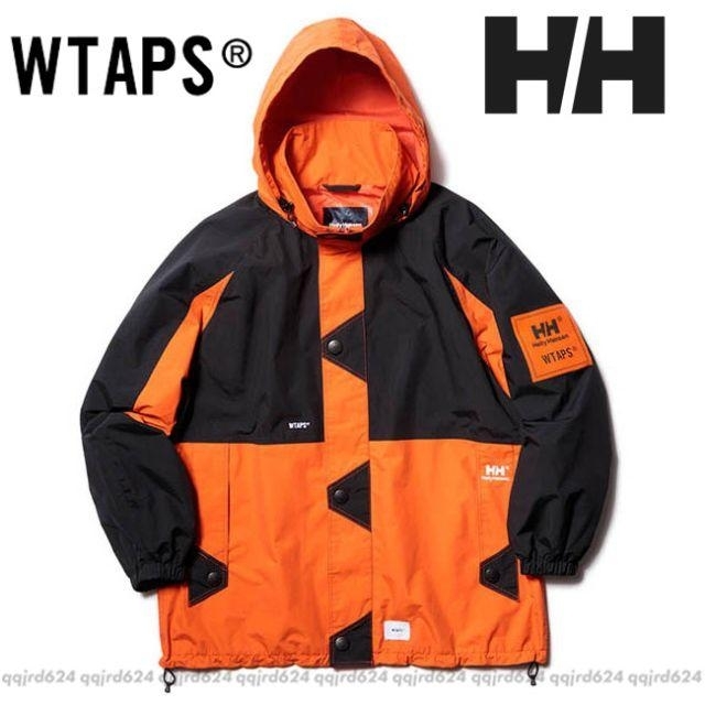 送料0円】 W)taps ORANGE JACKET HANSEN☆BOW L☆WTAPS×HELLY
