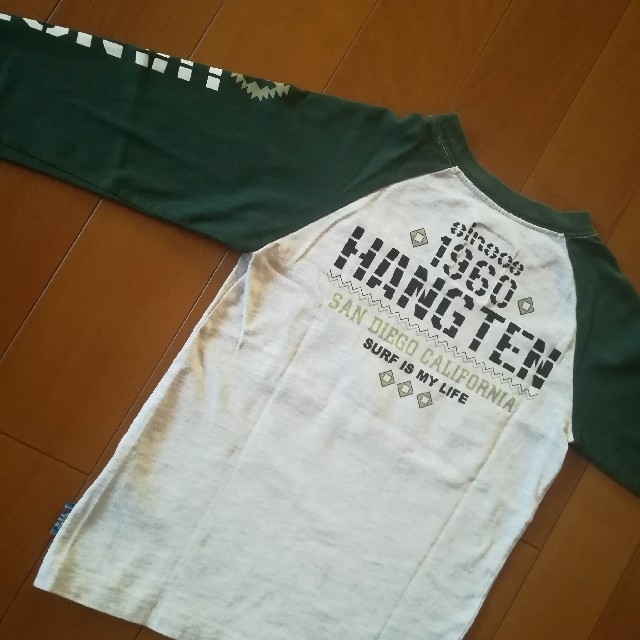 HANG TEN(ハンテン)のHANG TEN☆キッズ長袖Ｔシャツ 140㎝《ラグラン袖》 キッズ/ベビー/マタニティのキッズ服男の子用(90cm~)(Tシャツ/カットソー)の商品写真