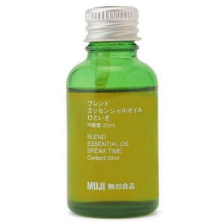 ムジルシリョウヒン(MUJI (無印良品))のMUJI 無印良品エッセンシャルオイル ひといき 30ml アロマ オレンジ(アロマオイル)