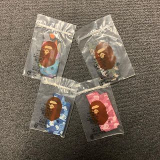 新品a bathing ape エイプ ライターケース 4枚 セット