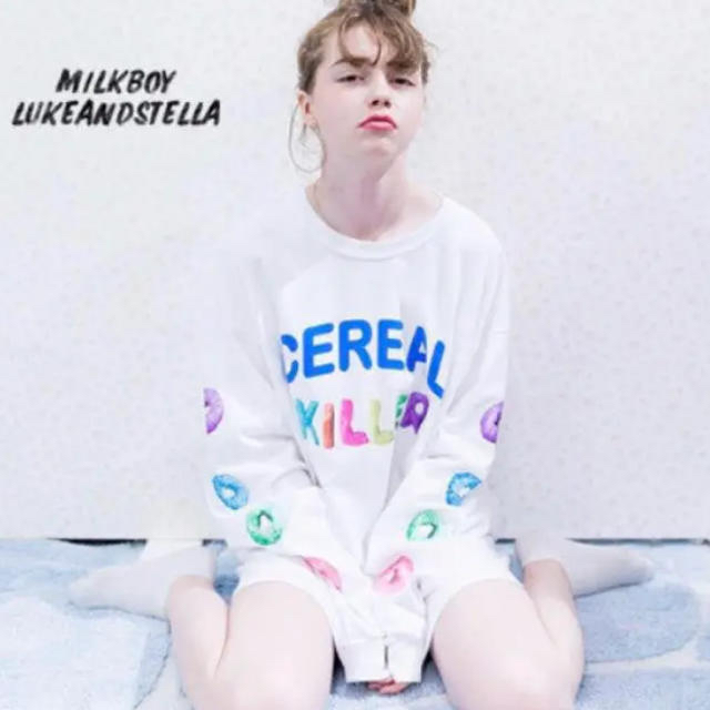 MILKBOY(ミルクボーイ)のMILKBOY ミルクボーイ　シリアルキラーTEE  新品未開封長袖 ロンT  メンズのトップス(Tシャツ/カットソー(七分/長袖))の商品写真