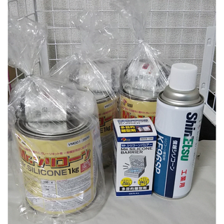 GSIクレオス  Mr.シリコーン 1kg 硬化剤付き(その他)