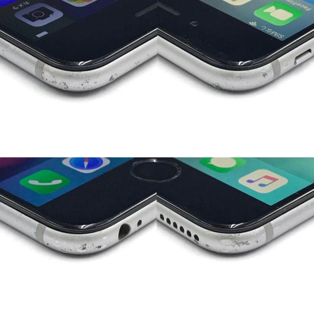 Apple(アップル)のソフトバンク アップル iPhone6 16GB バッテリー新品交換済 〇判定 スマホ/家電/カメラのスマートフォン/携帯電話(スマートフォン本体)の商品写真