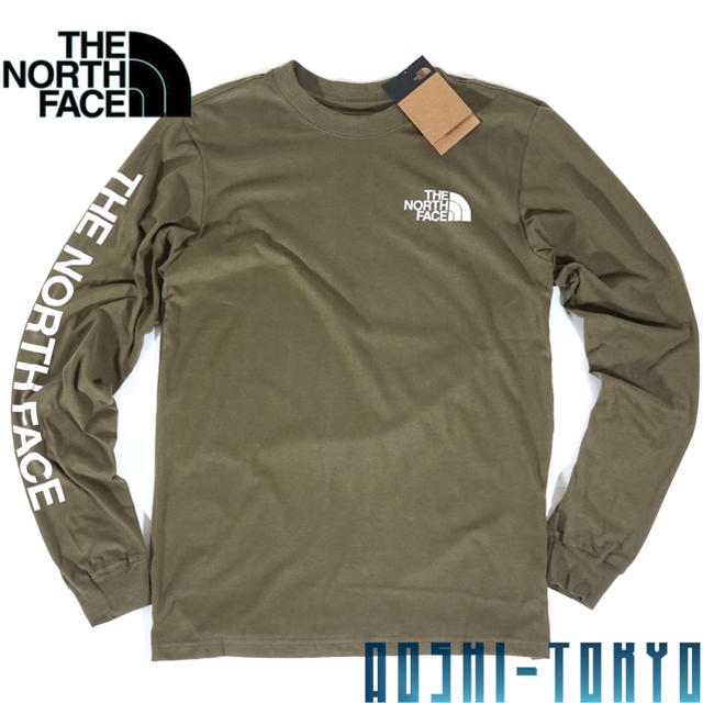 ◆日本未発売◆新作 NORTH FACE HIT ロングTシャツ/US S OV