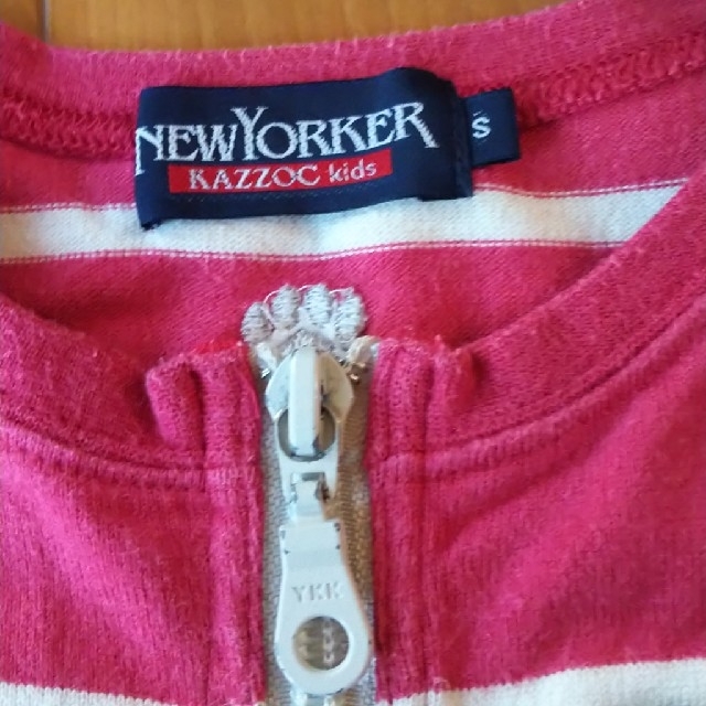 NEWYORKER(ニューヨーカー)のニューヨーカージップベスト キッズ/ベビー/マタニティのキッズ服女の子用(90cm~)(Tシャツ/カットソー)の商品写真