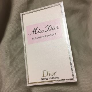 ディオール(Dior)のMiss Dior Blooming bouquet 試供品(香水(女性用))