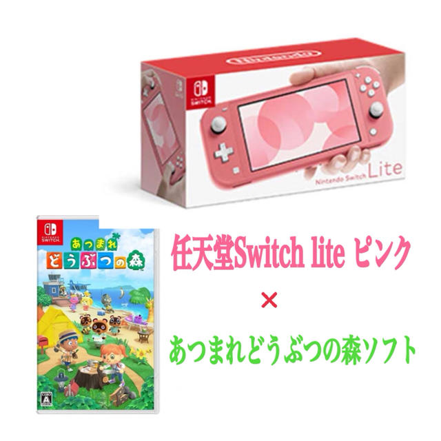 任天堂Switch lite＋どうぶつの森セット