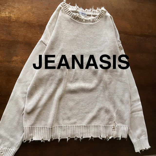 JEANASIS - JEANASIS 春♪7Gクラッシュプルオーバーの通販 by ぶん