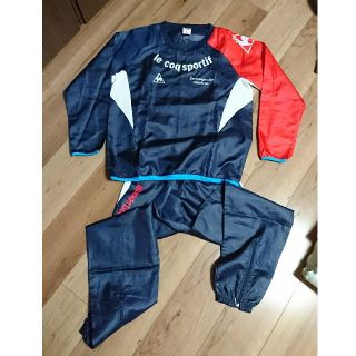 ルコックスポルティフ(le coq sportif)のﾋﾟｽﾃ上下ｾｯﾄ(150cm)(値下げしました)(ウェア)