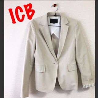 アイシービー(ICB)のICB ノーカラージャケット(ノーカラージャケット)