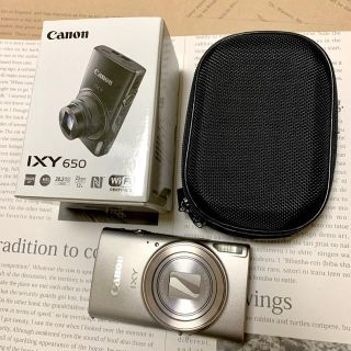 キヤノン(Canon)のCanon IXY 650 シルバー(コンパクトデジタルカメラ)