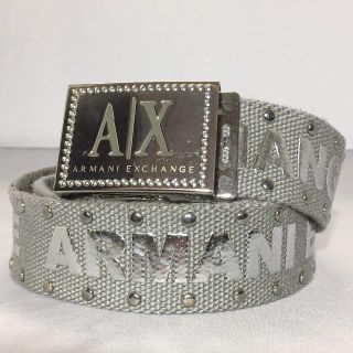 アルマーニエクスチェンジ(ARMANI EXCHANGE)のARMANI EXCHANGE/アルマーニエクスチェンジ　ガチャベルト/グレー(ベルト)