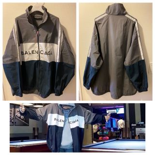 バレンシアガ(Balenciaga)のBALENCIAGA トラックジャケット　ナイロンジャケット　37(ナイロンジャケット)