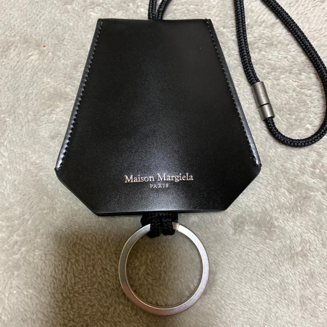 Maison Martin Margiela(マルタンマルジェラ)の新品　メゾン　マルジェラ　レザー　ネックレス　キーリング レディースのアクセサリー(ネックレス)の商品写真