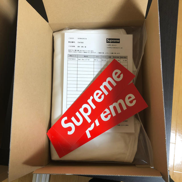 Supreme(シュプリーム)のsupreme スモールボックスロゴ メンズのトップス(Tシャツ/カットソー(半袖/袖なし))の商品写真